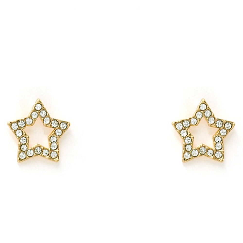 Star Crystal Post Earrings